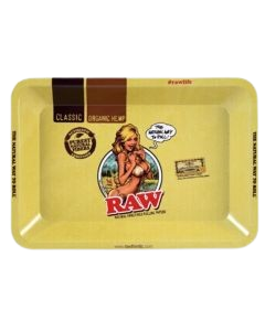RAW Mini "Girl Design" Rolling Tray